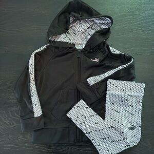 Puma Tracksuit 24M Black & Pink